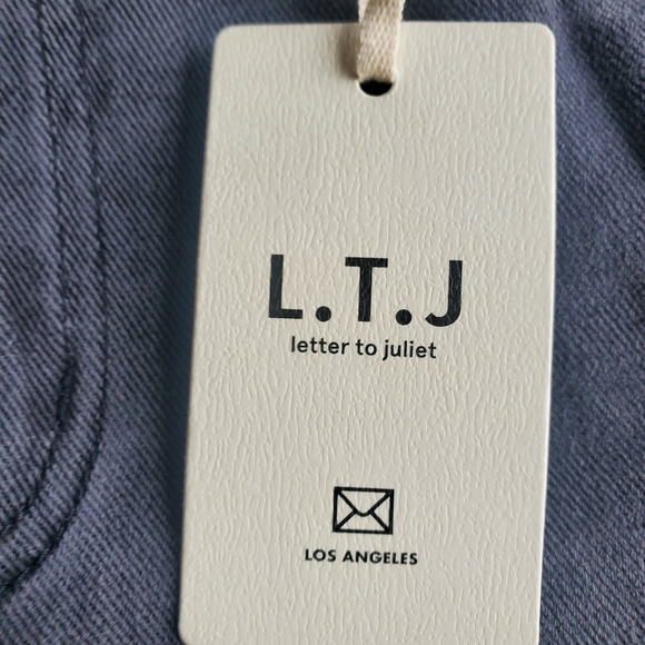 Letter To Juliet High‎ Rise Washed Black Jean Shorts Distressed L 32" Witchy NWT - Picture 5 of 16